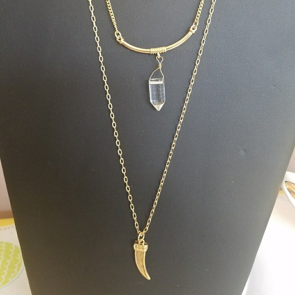 Clear Cut Necklace - Picture 3 of 4